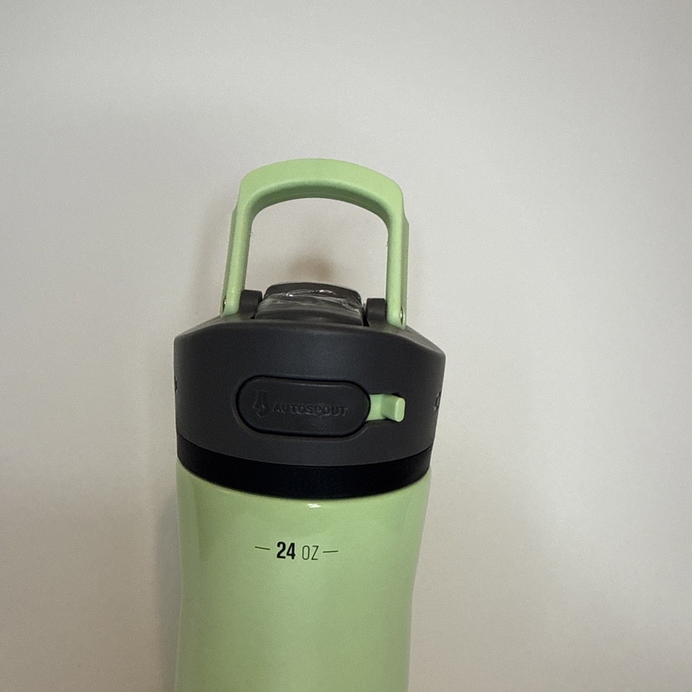 Contigo 24 oz. Ashland Chill Insulated Stainless Steel Water Bottle Green NEW - Picture 3 of 16